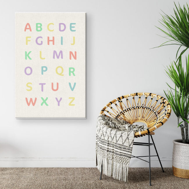 English Alphabets Reusable Stencil For Canvas And Wall Painting.ID#141