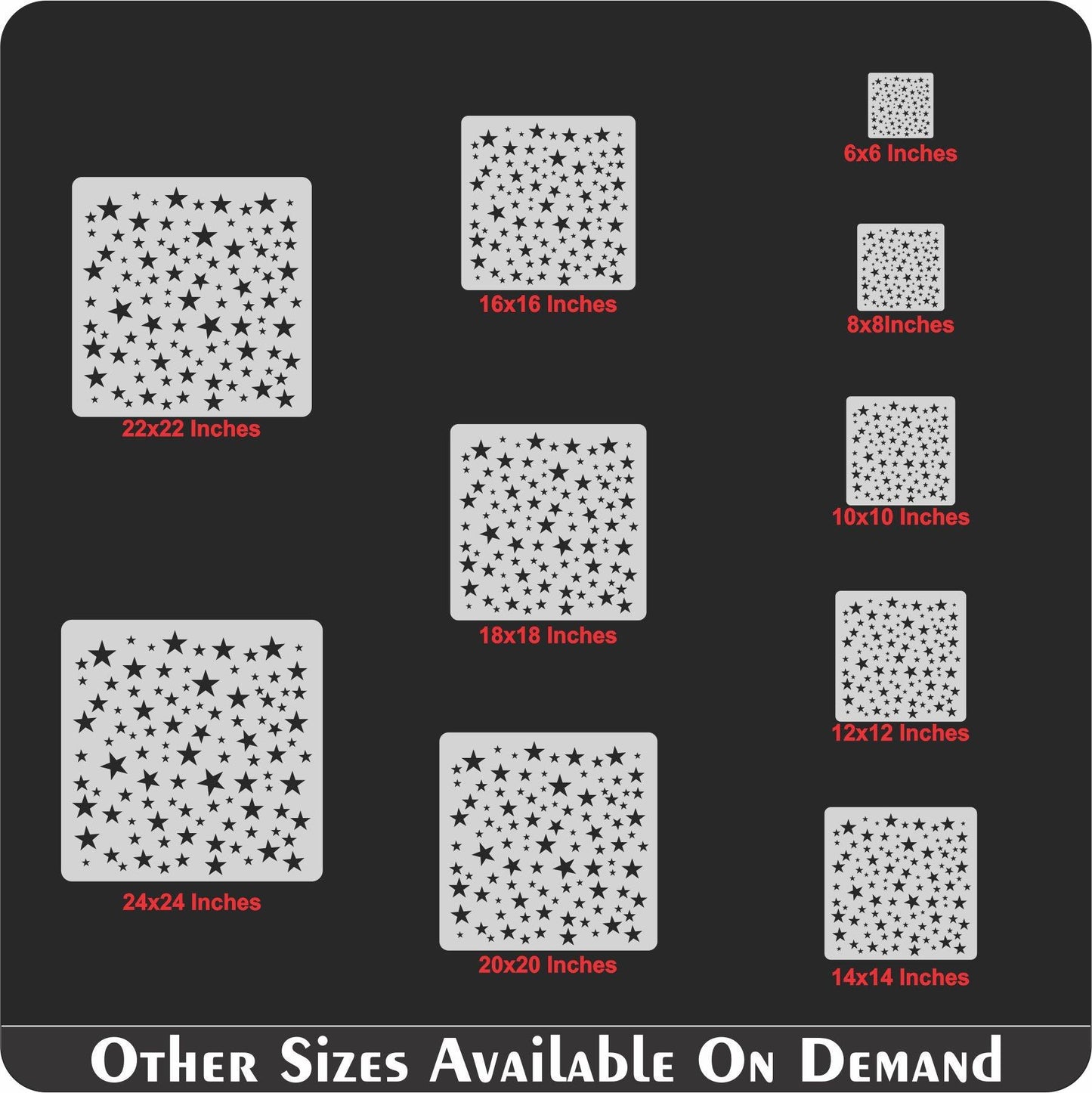 Star Stencil , Wall Stencils For wall Painting Airbrush Painting Art Cake Spray Mold DIY Decor Crafts Canvas.ID#10-2
