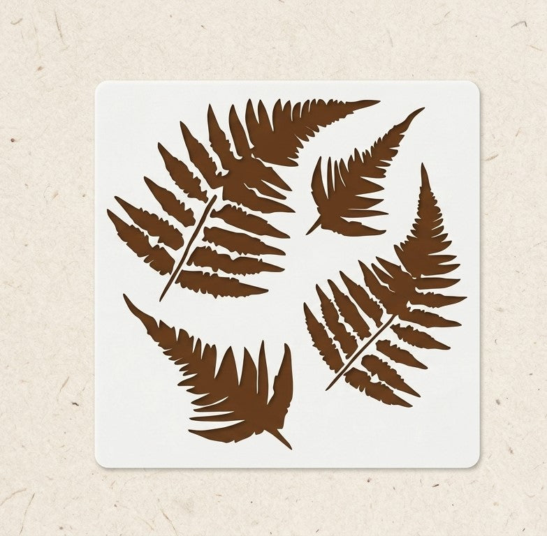 Fern Tree Leaf Stencil , Wall Stencils For wall Painting Airbrush Painting Art Cake Spray Mold DIY Decor Crafts Canvas.ID#11