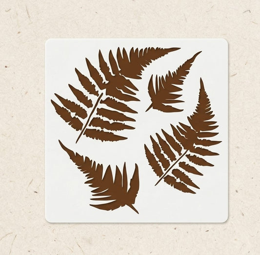 Fern Tree Leaf Stencil , Wall Stencils For wall Painting Airbrush Painting Art Cake Spray Mold DIY Decor Crafts Canvas.ID#11