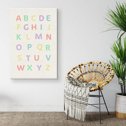 English Alphabets Reusable Stencil For Canvas And Wall Painting.ID#141