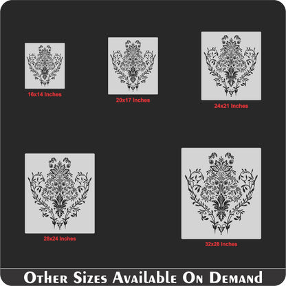 Laxury Damask Stencils For Walls Painting Scrapbooking Stamping Stamp Album Decorative stencil. ID #145