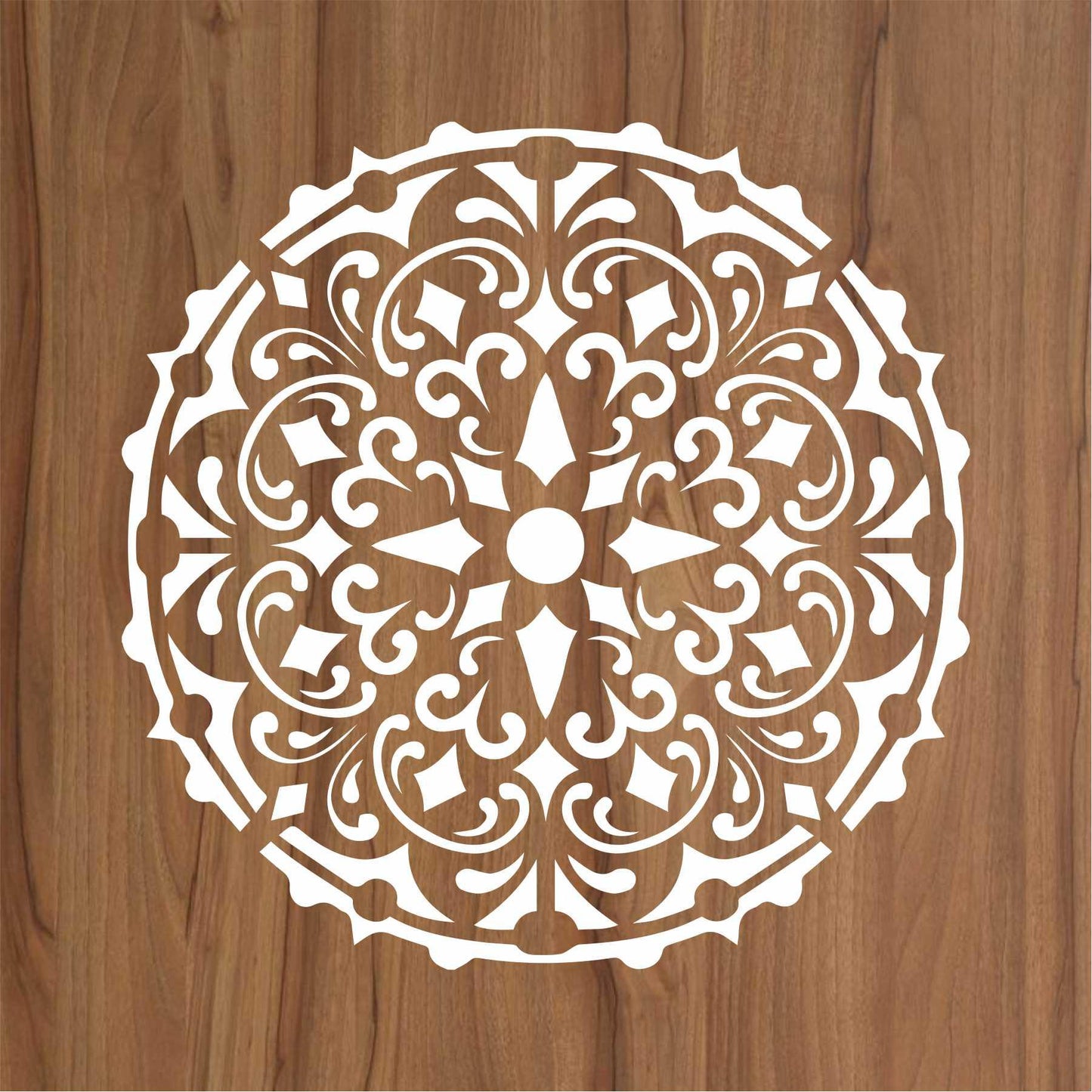 Mandala Reusable Stencil for Canvas and wall painting.ID#157