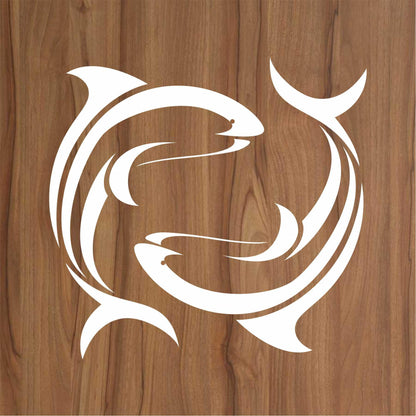 Bottlenose Dolphin Reusable Stencil for Canvas and wall painting.ID#158