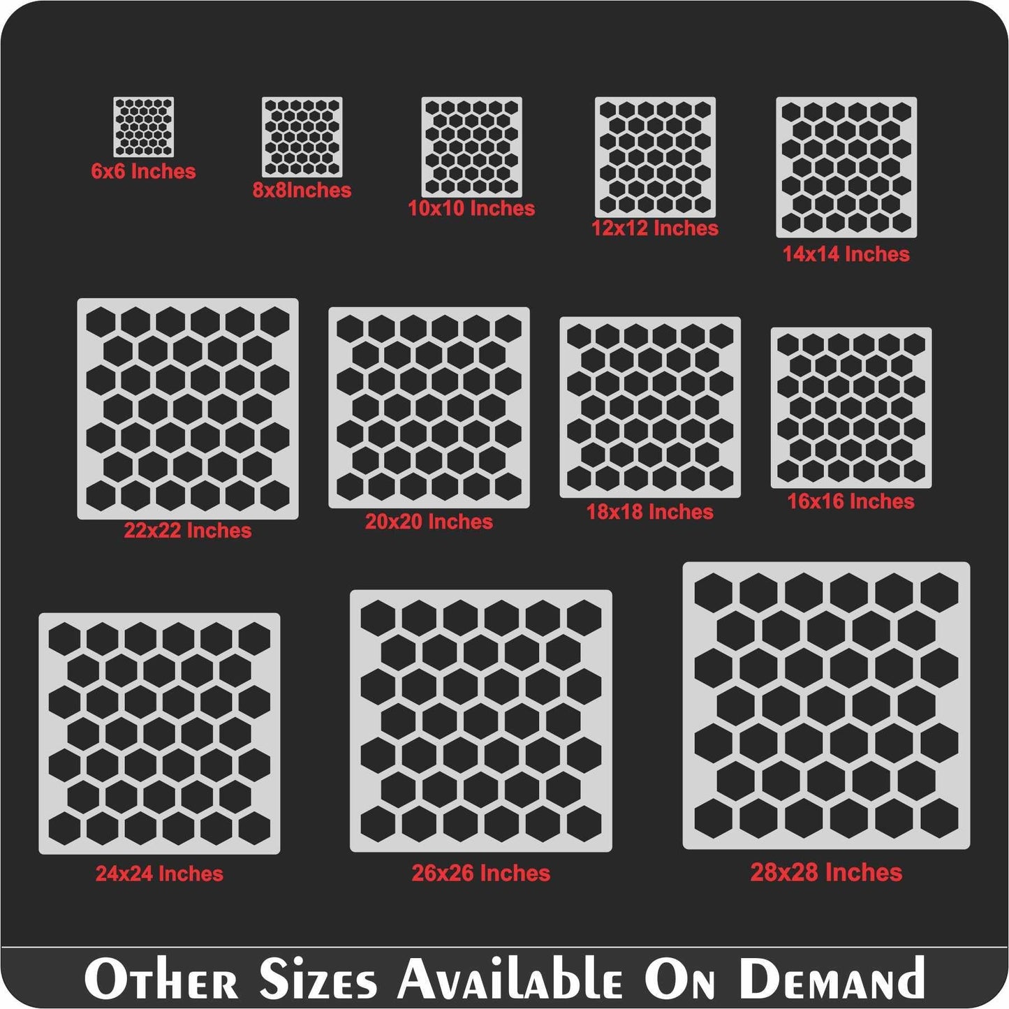 Hexagano Mini Pattern Stencil , Wall Stencils For wall Painting Airbrush Painting Art Cake Spray Mold DIY Decor Crafts Canvas.ID#181