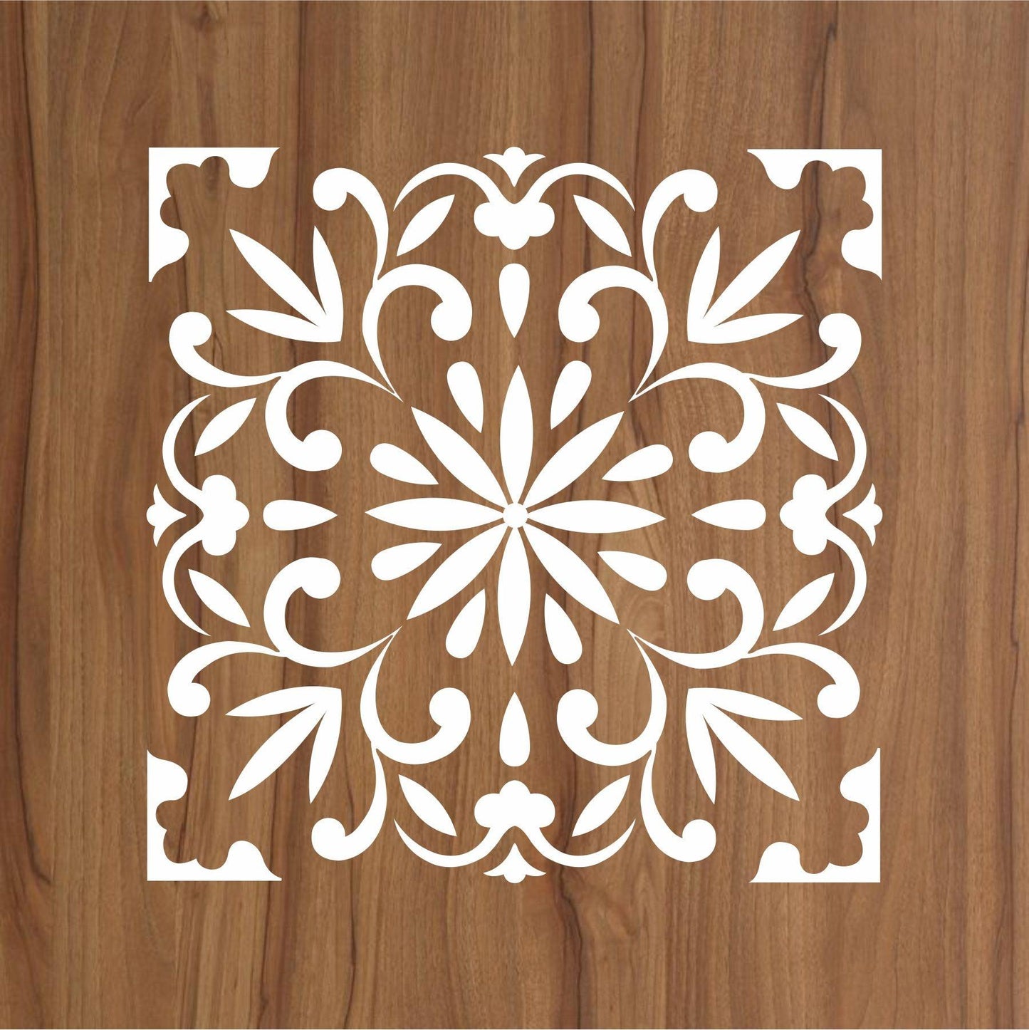Floor Tile Pattern  Reusable Stencil For Canvas And Wall Painting.ID#201
