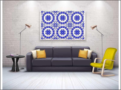 Floor Tile Pattern  Reusable Stencil For Canvas And Wall Painting.ID#202
