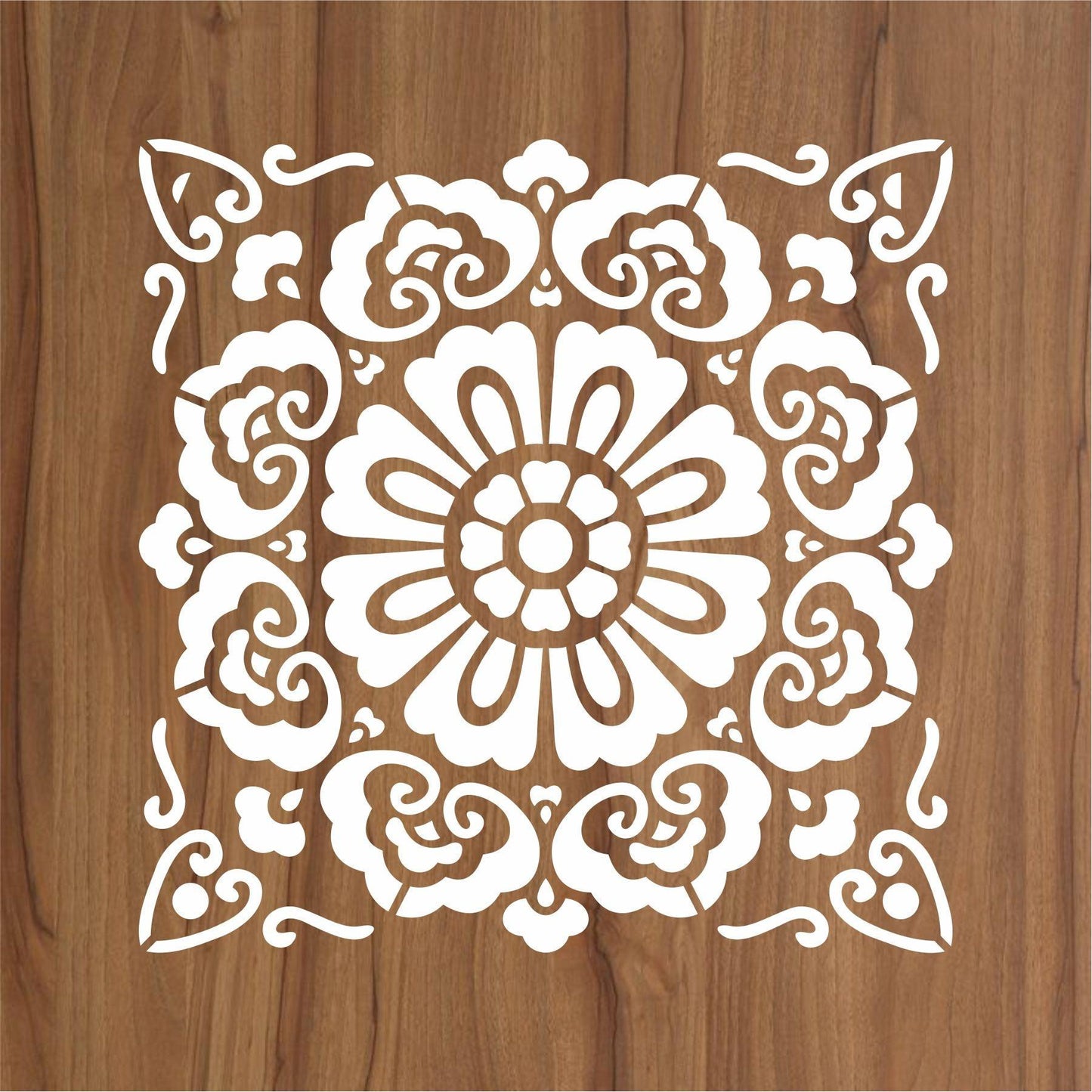 Floor Tile Pattern  Reusable Stencil For Canvas And Wall Painting.ID#203