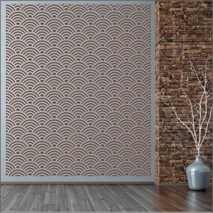 Seamless Pattern  Reusable Stencil For Canvas And Wall Painting.ID#204