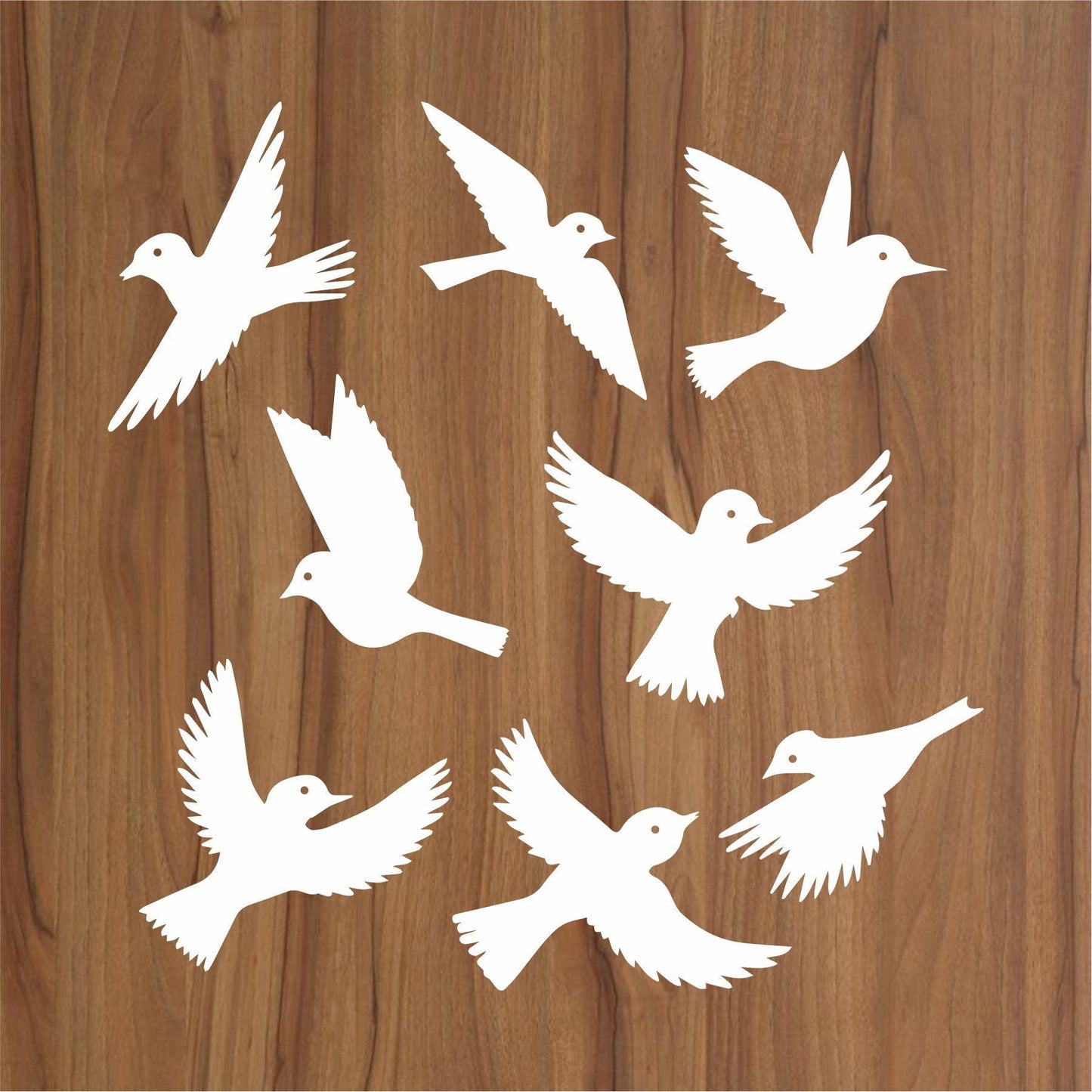 Flying Birds Reusable Stencil For Canvas And Wall Painting.ID#206