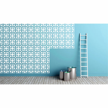 Korean symbol Jali Pattern Reusable Stencil For Canvas And Wall Painting.ID#212C – ID# 256