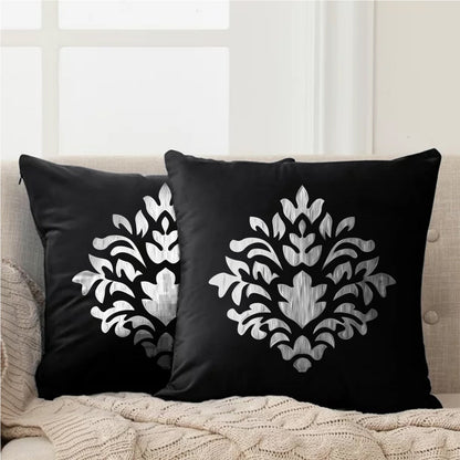 Crest Damask Reusable Stencil For Canvas And Wall Painting.ID#216