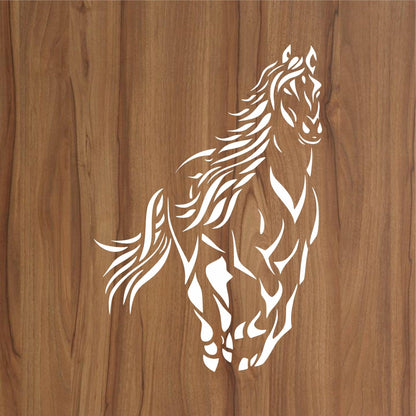 Horse Reusable Stencil For Canvas And Wall Painting.ID#220