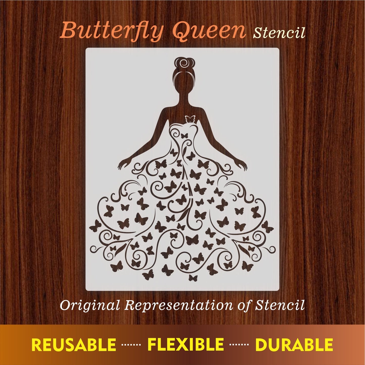 Butterfly Queen girl Wall Stencils For wall Painting Airbrush Painting Art Cake Spray Mold DIY Decor Crafts Canvas.ID#11.ID#228