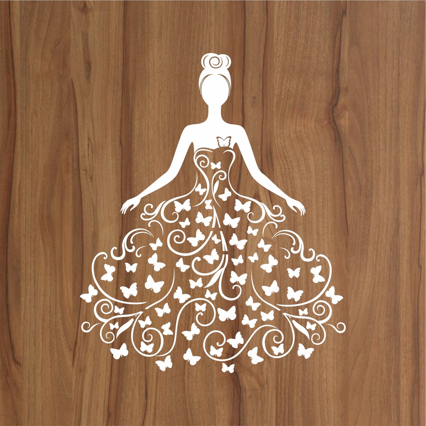 Butterfly Queen girl Wall Stencils For wall Painting Airbrush Painting Art Cake Spray Mold DIY Decor Crafts Canvas.ID#11.ID#228