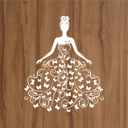 Butterfly Queen girl Wall Stencils For wall Painting Airbrush Painting Art Cake Spray Mold DIY Decor Crafts Canvas.ID#11.ID#228