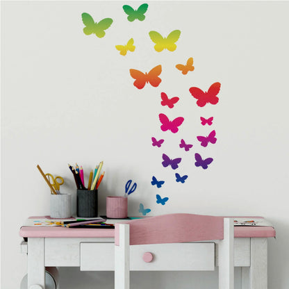 Butterfly Reusable Stencil for Canvas and wall painting.ID#25