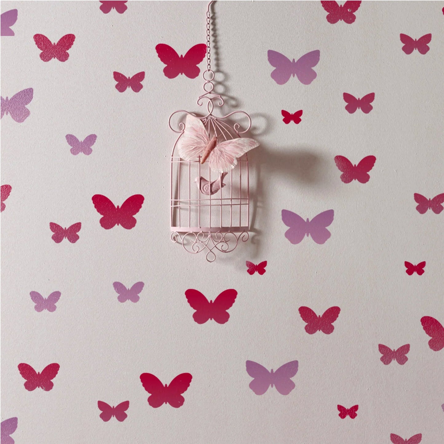 Butterfly Reusable Stencil for Canvas and wall painting.ID#25