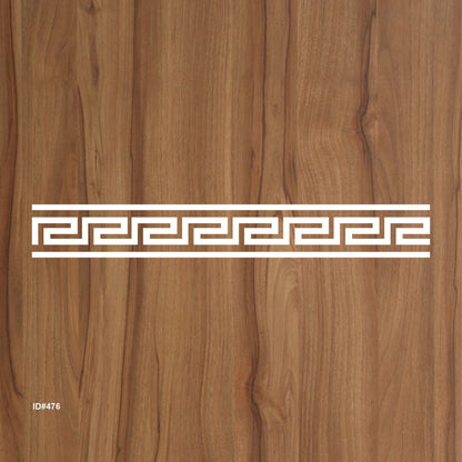 Versachi Border stencil used for Wall & furniture decoration Reusable Stencil For Canvas And Wall Painting.ID #303