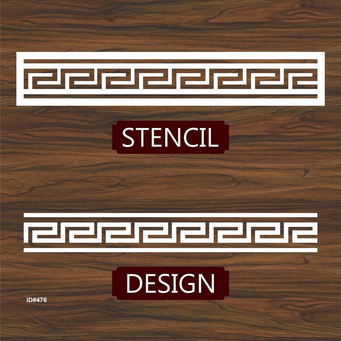 Versachi Border stencil used for Wall & furniture decoration Reusable Stencil For Canvas And Wall Painting.ID #303