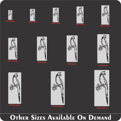 parrot Stencil Reusable Stencil For Canvas And Wall Painting.ID# 317