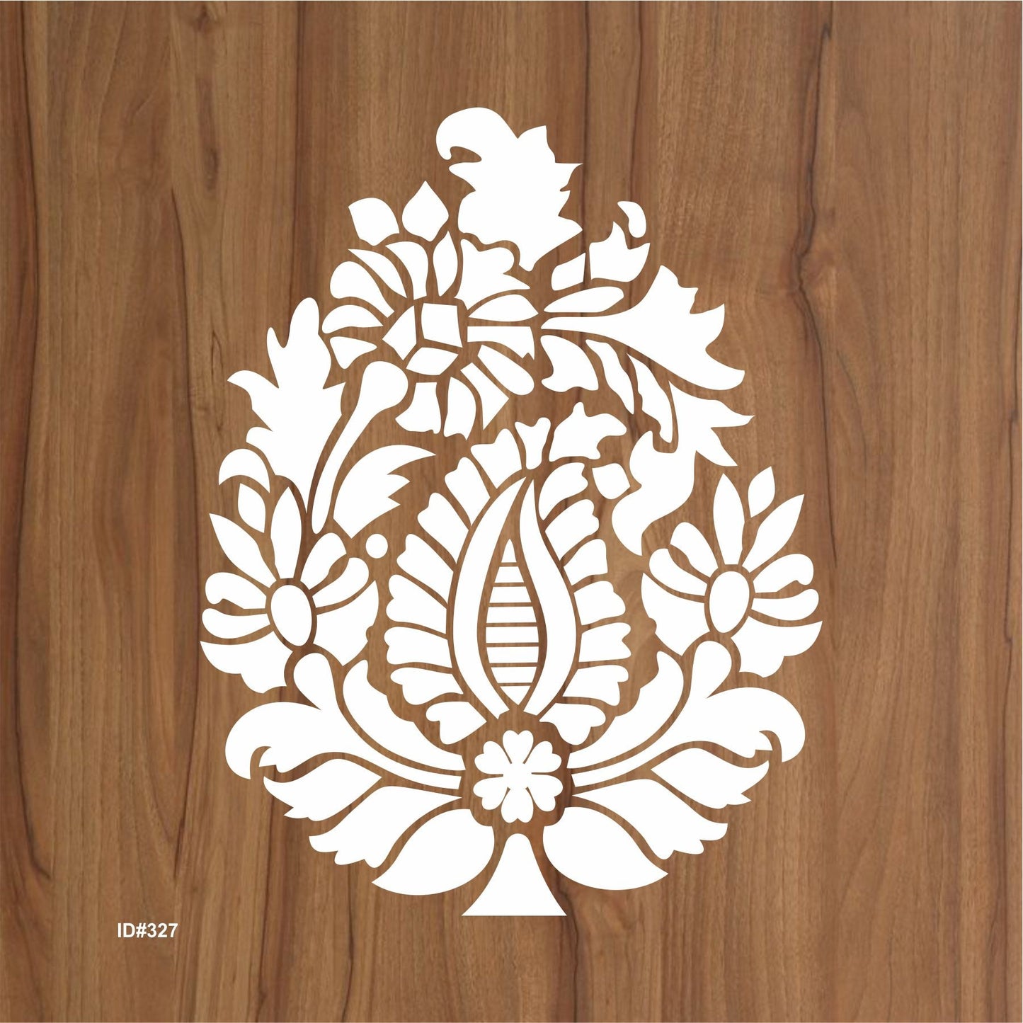 Pear Paisley Damask stencil Reusable Stencil For Canvas And Wall Painting. ID #327