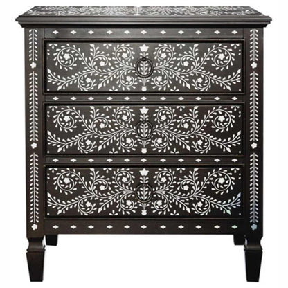 Indian Inlay (furniture and fabric) Reusable Stencil For Canvas And Wall Painting. ID #350
