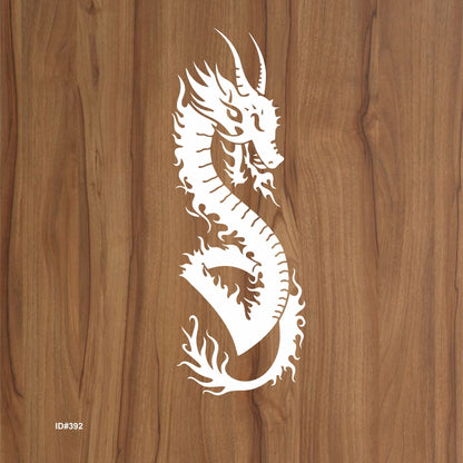 Dragons Reusable Stencil Reusable Stencil For Canvas And Wall Painting.ID# 392