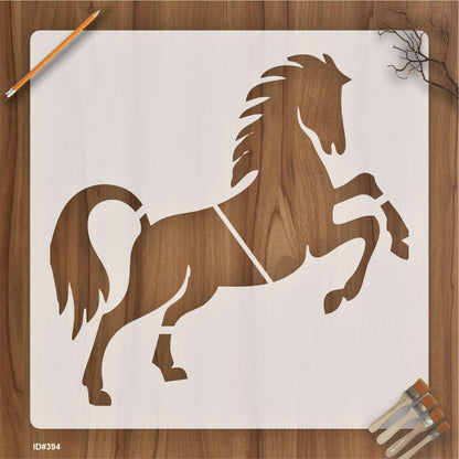 Horse Reusable Stencil For Canvas And Wall Painting.ID #394