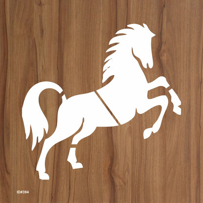 Horse Reusable Stencil For Canvas And Wall Painting.ID #394