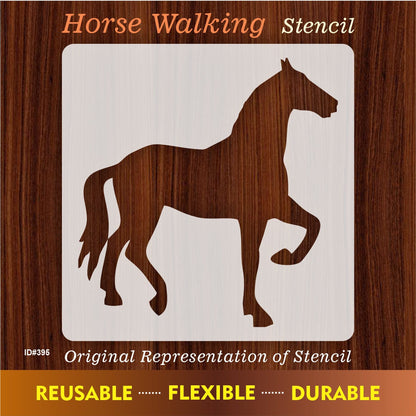 Horse Reusable Stencil For Canvas And Wall Painting.ID #395