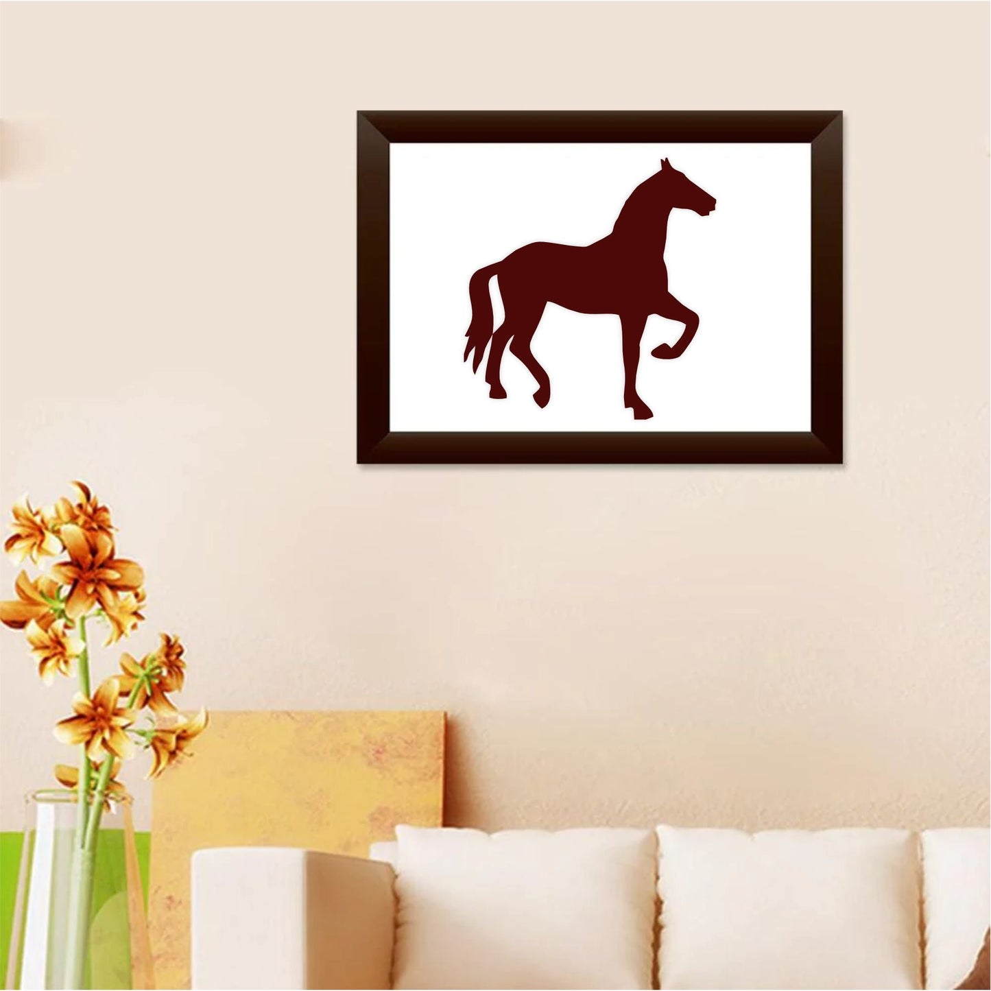 Horse Reusable Stencil For Canvas And Wall Painting.ID #395