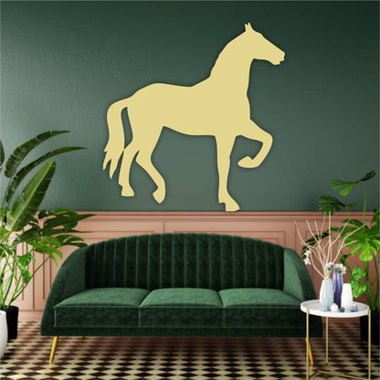 Horse Reusable Stencil For Canvas And Wall Painting.ID #395