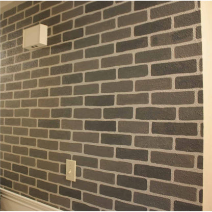 Brick Wall Reusable Stencil For Canvas And Wall Painting.ID #457