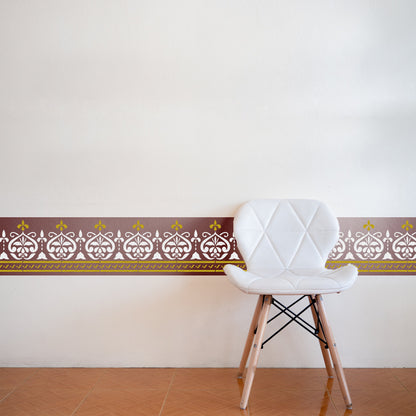 Indian Inlay(furniture and fabric) Reusable Stencil For Canvas And Wall Painting.ID #458