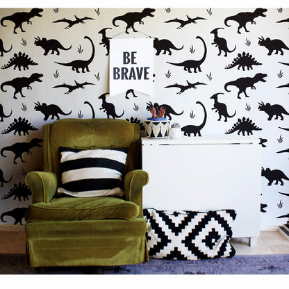 Pack of 12 Dinosaur Stencils For Canvas And Wall Painting Scrapbook Coloring Embossing Album Decorative Template.ID #489