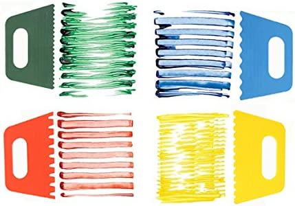 4Pcs Plastic Paint Scraper Painting Brush Kids Diy Painting Graffiti Brushes
