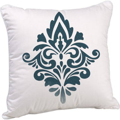Elegant Damask Stencil Used for Painting on Wood, Canvas, Paper, Fabric, Floor, Wall. ID #534