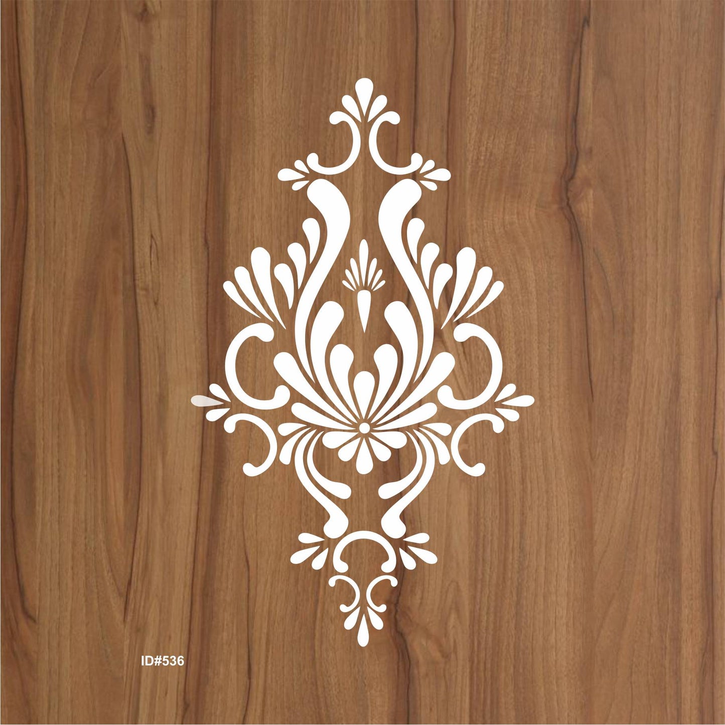 Element Damask Stencil for Wall Painting Scrapbook Coloring Embossing Album Decorative Template. ID #536