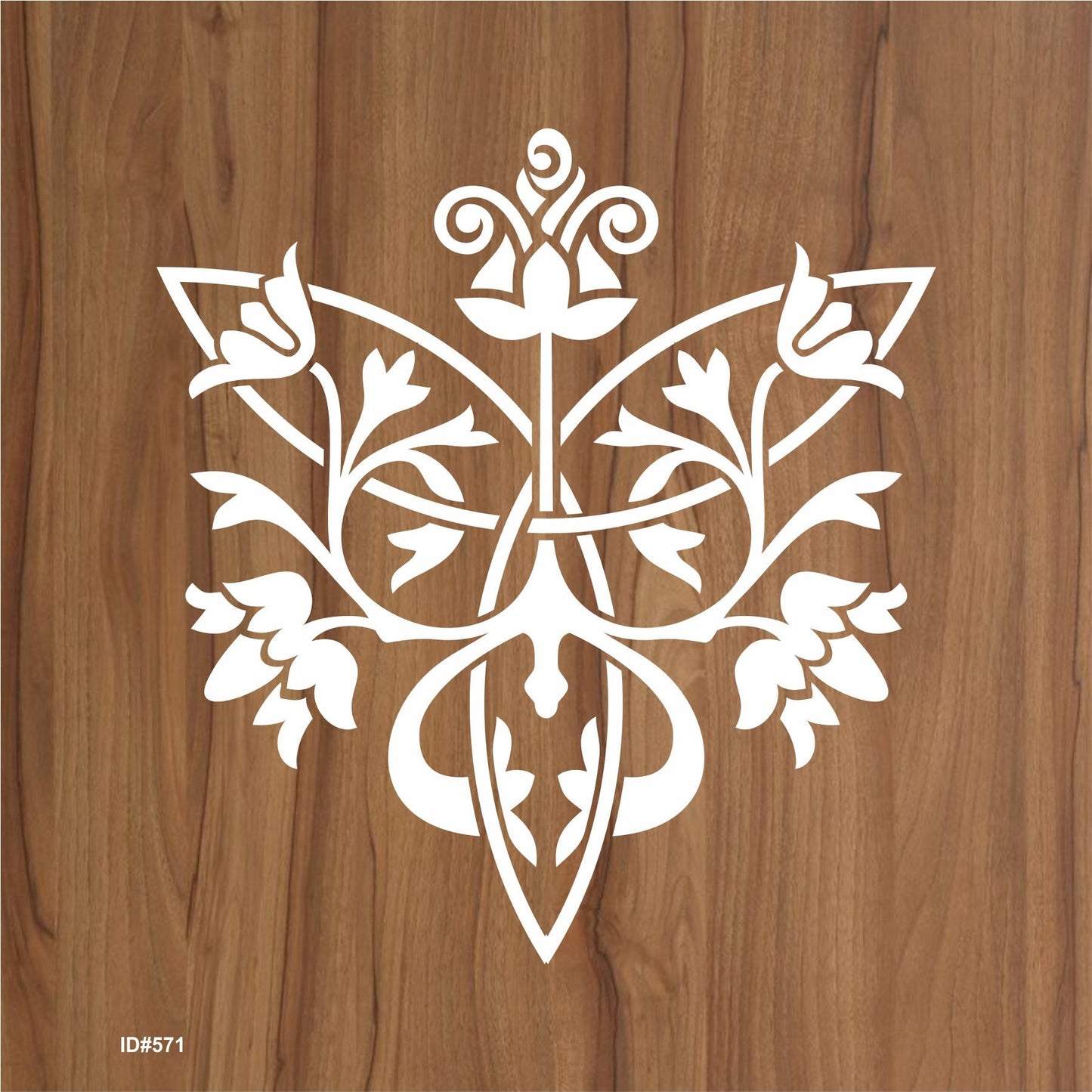 Damask Stencil Wall Painting Scrapbook Coloring Embossing Album Decorative Template. ID #571