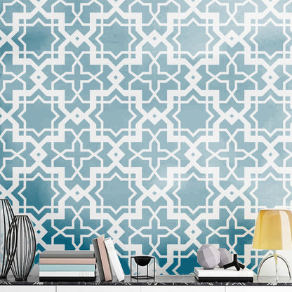 Islamic Geometric Pattern Stencils  Painting Scrapbook Coloring Embossing Album Decorative Template. ID #578 – ID# 232