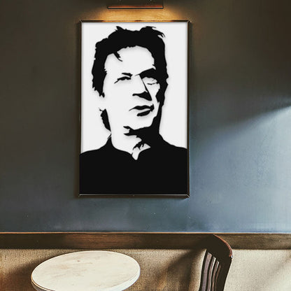 Imran khan unbreakable & reusable stencil for painting ,scrapbooking wall decoration.