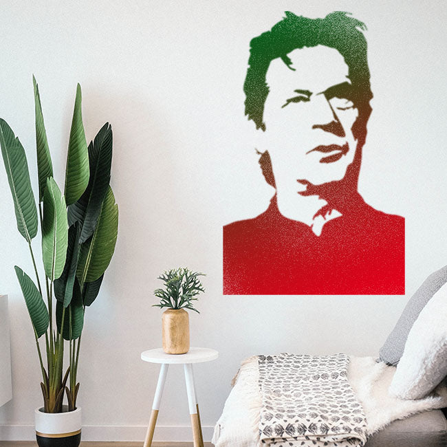 Imran khan unbreakable & reusable stencil for painting ,scrapbooking wall decoration.