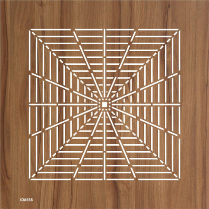 Mandala Guideline Stencil Used for Tools for DIY Craft Furniture Wood Canvas Rocks Fabric Wall Art.ID#588