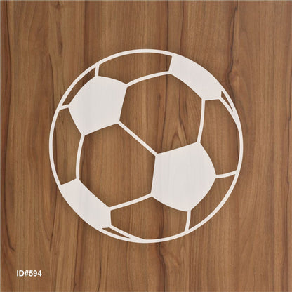 Football Stencil for Painting Embossed Paper Card Decorate. ID#594 – ID# 244