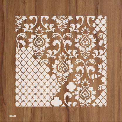 Cadence Universal Pattern Stencil Painting Scrapbook Coloring Embossing Album Decor Template. ID #606 – ID# 235