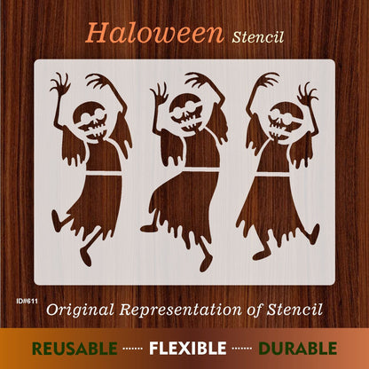 Haloween Stencil DIY Layering Stencils Painting Scrapbook Coloring Embossing Album Decor ID#611 – ID# 241