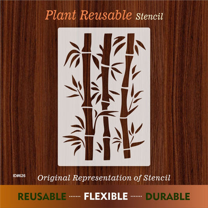 Bambo Plant Stencil Painting Scrapbook Coloring Embossing Album Decor Template. ID #626 – ID# 219
