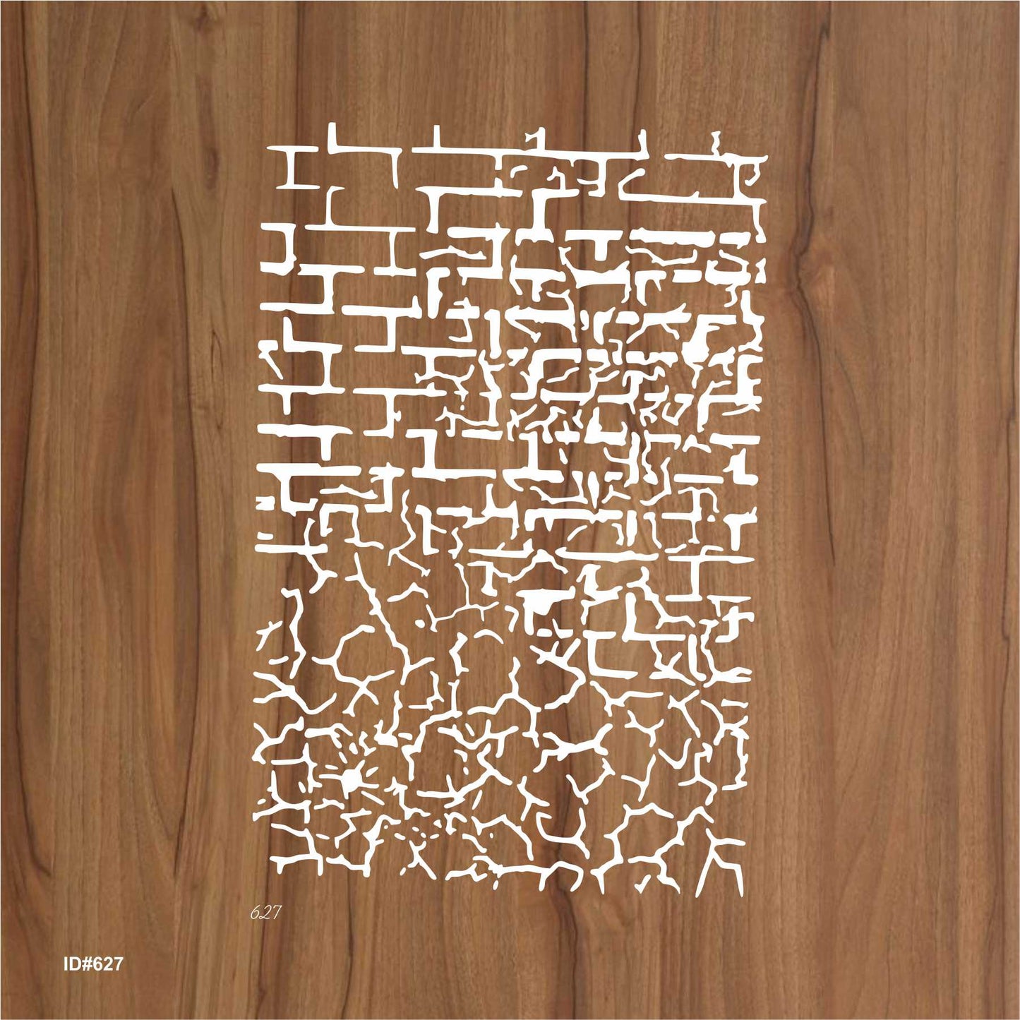 Craket and Brick Stencil Painting Scrapbook Coloring Embossing Album Decor Template. ID #627 – ID# 218
