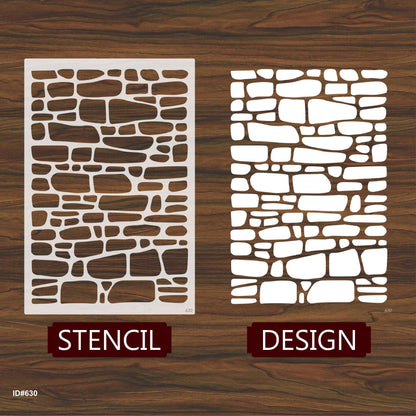 Diy Stone Stencil Painting Scrapbook Coloring Embossing Album Decor Template. ID #630 – ID# 215